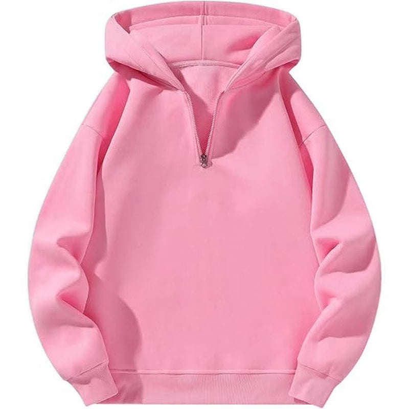 Cotten quarter zip hoodie