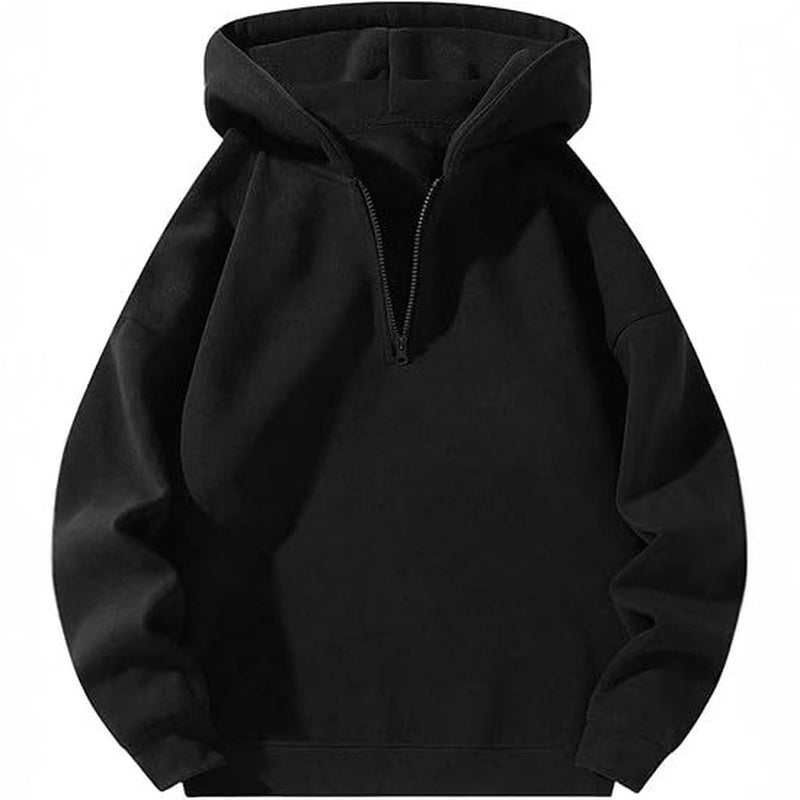 Cotten quarter zip hoodie