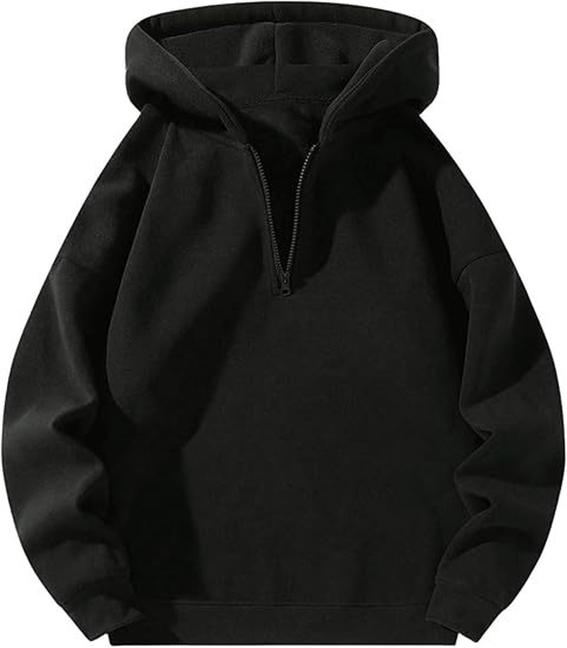 Cotten quarter zip hoodie