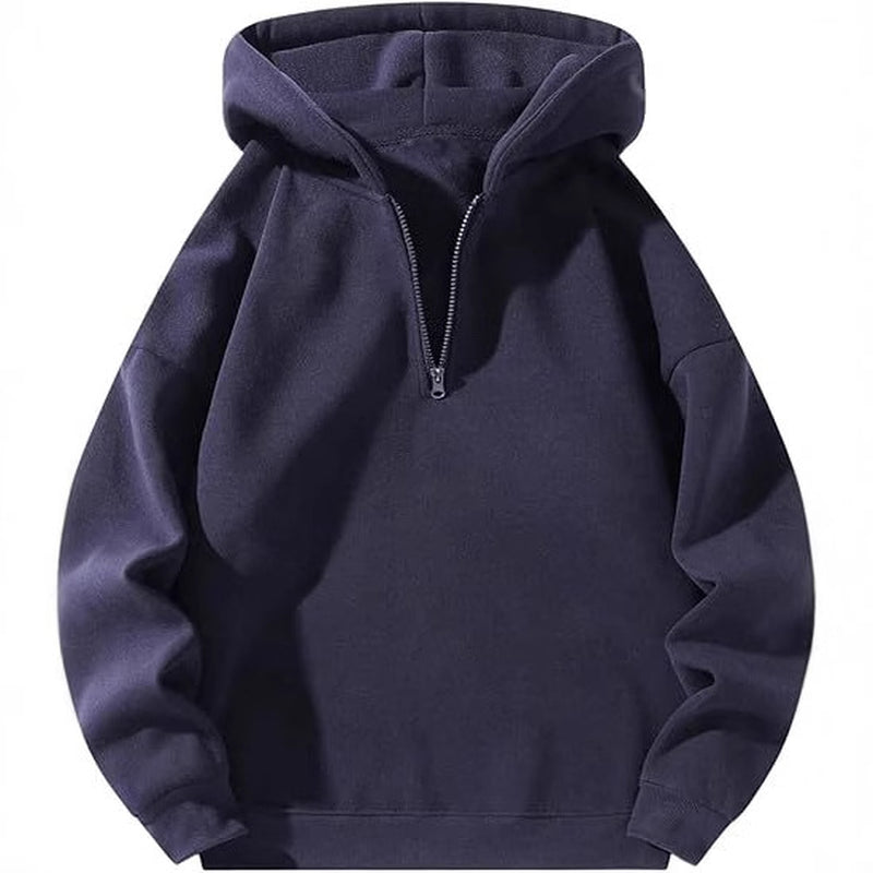 Cotten quarter zip hoodie