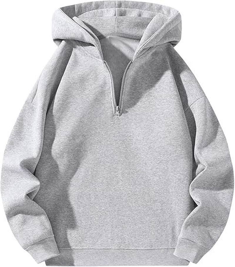 Cotten quarter zip hoodie