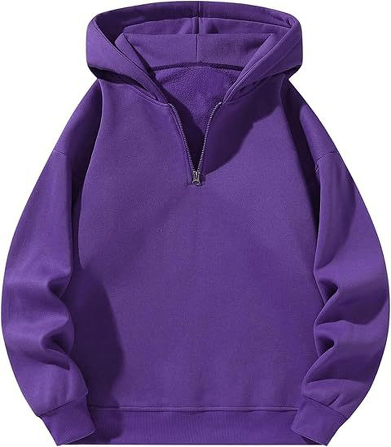 Cotten quarter zip hoodie
