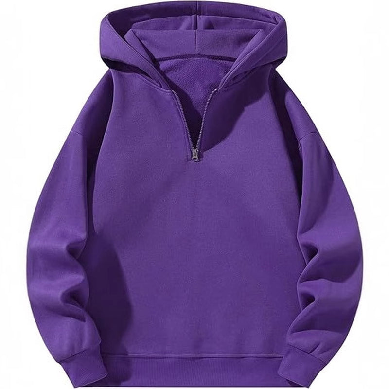 Cotten quarter zip hoodie