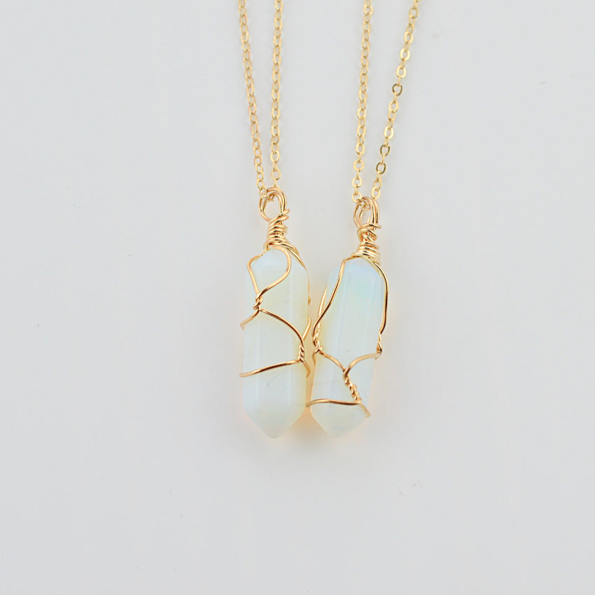 Quartz Necklace Pendant