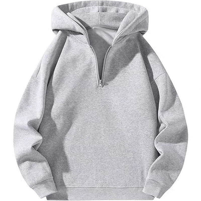 Cotten quarter zip hoodie